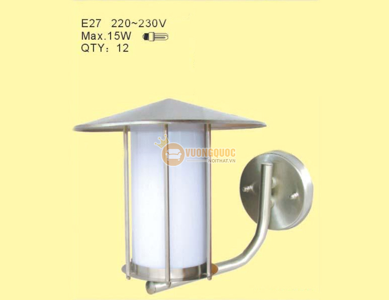 Đèn tường inox nhập khẩu ROL317-1